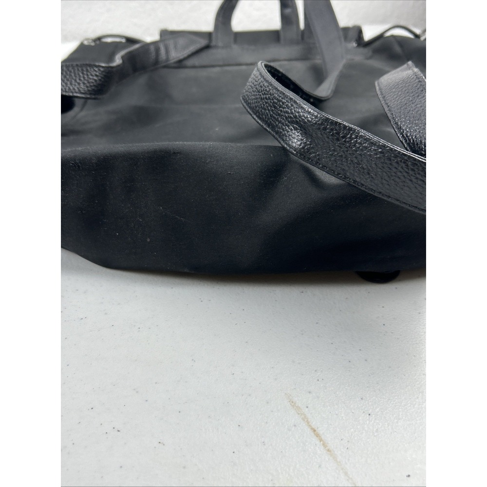 Disney Cruise Line Excl. Backpack Black Nylon w Leather Accents Mickey‎ Ears - Picture 9 of 9